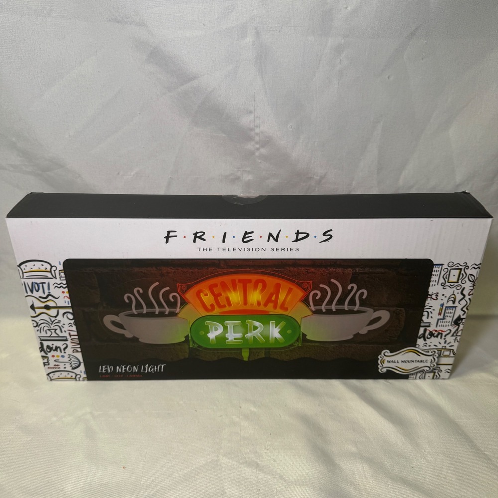 Friends Central Perk LED Neon Light Wall Mountable USB Powered Paladone New
